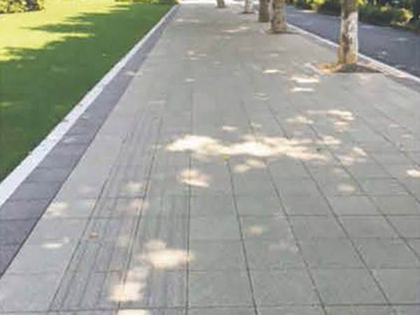 生态陶瓷透水砖案例